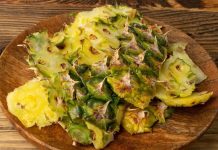 ¡No las botes, no es desperdiciö! La cáscara de piña posee antioxidantes que ayudan a mejorar la digestión