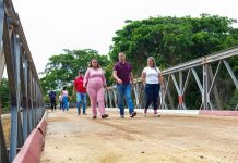 Luis Marcano entrega obra de construcción del puente vehicular que conecta a las poblaciones indígenas de San Lorenzo y San Pablo en Anzoátegui (+ Fotos)