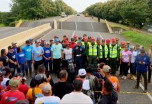 Atención inmediata: Gobierno Nacional atiende los daños causados en la Autopista José Antonio Páez de Ospino junto al gobernador Cedeño (+ Fotos)