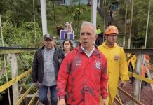 870 familias aislâdas en Táchira por lluvias: Gobierno regional y nacional coordinan atención en zonas afęctâdas