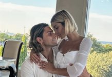 Aleska Génesis y Luca Onestini se reencuentran en Italia y demuestran que están más unidos que nunca