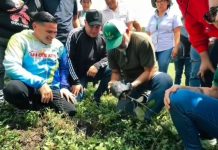 Ministro de Ecosocialismo junto al Gobierno de Portuguesa inician Plan de Reforestación en el municipio Ospino (+ Fotos)