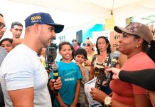 José Alejandro Terán haciendo gestión desde los territorios garantizando la protección de los guaireños (+ Fotos)