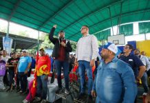 Ernesto Luna reconoce trayectoria de Ángel López al abanderarlo como candidato en Punceres