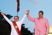 En compañía del Presidente Maduro, Rafael Lacava fue juramentado en un nuevo período como gobernador de Carabobo
