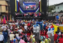 Pobladores de Portuguesa acompañaron a Primitivo Cedeño, con una toma cultural llena de música, baile y tradición