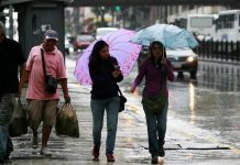 Inameh pronostica lluvias y chubascos dispersos para este sábado 7 de junio en gran parte de Venezuela