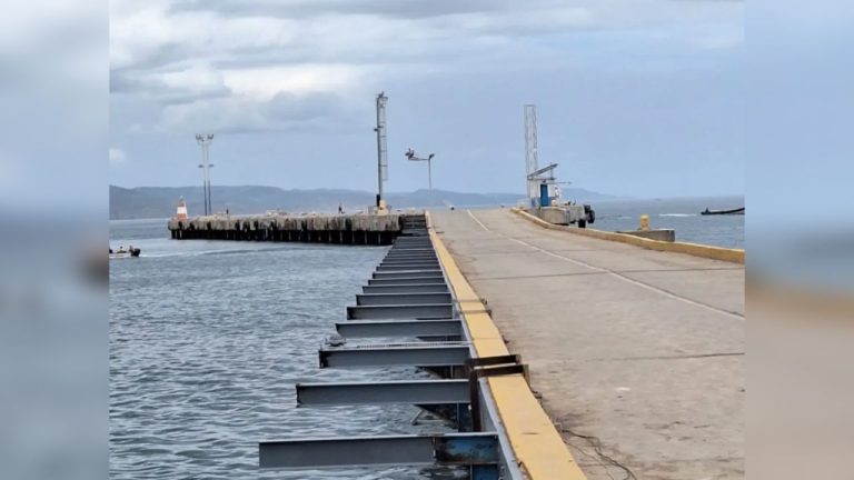 Puertos de Sucre mejora caminería peatonal para mayor seguridad en el muelle