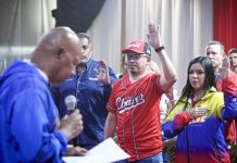 Luis Reyes Reyes juramentó Comando de Campaña Municipal en Iribarren de cara a las elecciones del próximo 27-jul