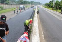 Avance sustancial en la rehabilitación de la intercomunal Barinas-Barinitas: más del 67% de asfalto colocado