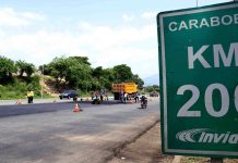 Avanzan trabajos de rehabilitación vial en la Autopista Valencia-Puerto Cabello