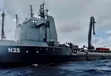 Buque interceptadö en aguas venezolanas portaba bandera panameña