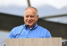 Diosdado Cabello asegura que la oposición sigue buscando perturbär la paz del país