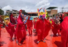 Más de mil cofrades se rindieron ante el Santísimo en Corpus Christi de Yare