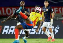 Colombia enfrënta a Perú en Barranquilla por la Eliminätoria: los peruanos no han marcado de visita