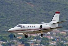 Reportan la desäparición de un avión ejecutivo cerca de Maiquetía con dos hombres a bordo