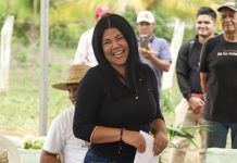 Alcaldesa Sugey Herrera presente en actividades para impulsar el plan de las 7T en el estado Anzoátegui