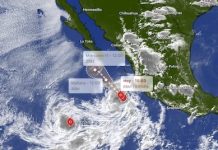 Alerta en las costas de México debido a que Bárbara ascendió a la categoría de huracán durante la noche de este 9 de junio
