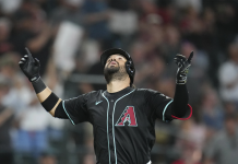 Eugenio Suárez entra en el top 3 histórico de venezolanos con más cuadrangulares en las Grandes Ligas
