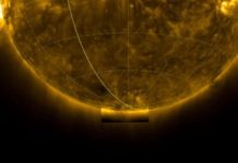 Científicos capturan la primera imagen en la historia del escondido polo sur del sol