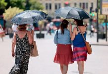 España todavía debe soportar una semanas más de la fuerte ola de calor que hay en Europa
