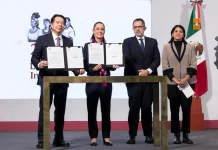 Claudia Sheinbaum firma decretos para mejorar condiciones laborales a docentes del magisterio mexicano