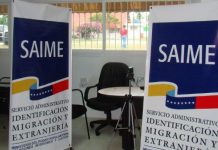 Saime reitera horario y requisitos para jornada de cedulación de menores