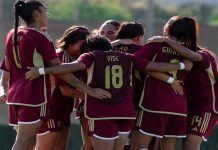 La selección femenina de Venezuela se vio superada ante Nueva Zelanda y cayó por marcador de 2-1