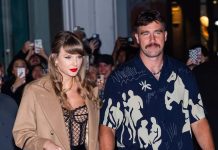 La cantante Taylor Swift y Travis Kelce desatan rumores de una posible boda secreta