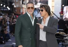 ¡Momento histórico! Brad Pitt y Tom Cruise se reencuentran en la premiere de «F1: La Película»