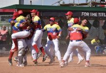 Con alegría Venezuela recibe a su selección campeona del Mundial de Sóftbol Masculino 2025 (+ Detalles)