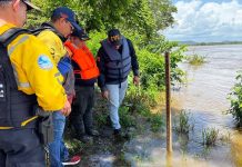 Autoridades del estado Monagas despliegan operativo preventivo por aumento del nivel del río Orinoco