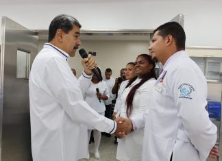 Maduro agradece a Cuba su apoyo solidario y aliado en la formación de médicos venezolanos y logros obtenidos en la salud infantil (+ Detalles)