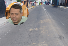 Alcalde Luis Jonás Reyes aclaró a qué se debe la situación con filtración en la calle 60 de Iribarren
