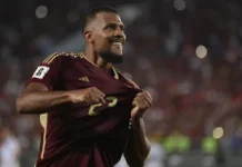 Salomón Rondón: «Cerrar mi etapa como futbolista sería ir a un Mundial con Venezuela» (+ Declaraciones)