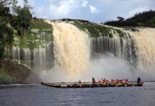Autoridades venezolanas fortalecen el turismo en el Parque Nacional Canaima para la temporada vacacional 2025
