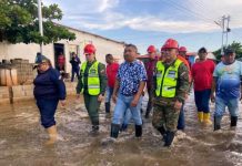 Intervención técnica en Camaguán: autoridades colocan tuberías de gran diámetro para mejorar drenaje ante las lluvias (+ Video)