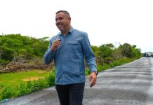 Marcano comprometido con el avance agroproductivo inspecciona las 7 mil toneladas de mezcla asfáltica en la Troncal 11 de Anzoátegui (+ Fotos)