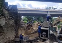 Yaracuy: Avanzan en 81% las labores de protección hidráulica en el Puente Quebrada Seca para preservar la infraestructura vial