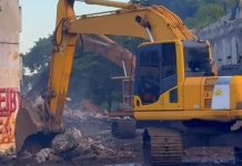 Concluyen demolición del Puente La Trinidad en el estado Portuguesa y avanzan obras para la nueva estructura