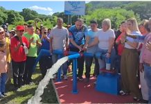 Gobernador de Portuguesa inauguró el nuevo pozo de agua potable en el Caserío Guache Viejo a través del Plan Fiesta del Agua (+ Fotos)