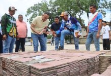 Primitivo Cedeño supervisa el avance en el Monumento Plaza de la Coronación en Guanare, proyecto que une fe, tradición y gestión (+ Fotos)
