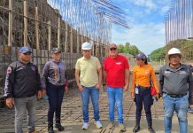 Obra con eficiencia: Cedeño inspecciona el avance de la reconstrucción del Puente La Trinidad en la autopista José Antonio Páez de Portuguesa (+ Fotos)