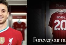 Liverpool retira para siempre el dorsal 20 en honor a Diogo Jota: un gesto histórico para un jugador inolvidable