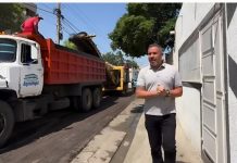 Luis Marcano supervisa el avance del Plan de Asfaltado en Anzoátegui: 200 toneladas serán colocadas en las carreras 1,2 y 3 de Casco Central de Lechería (+ Fotos)