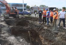 Cedeño obras para los portugueseños: «Transformando Turén con hechos», reconstrucción de 30mt del colector principal en la Av. Estilito Montes (+ Fotos)