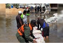 Creciente del Orinoco empezó a inundar el bulevar de Ciudad Orinoco: la cota del río es de 17,16 metros sobre el nivel del mar (+ Detalles)