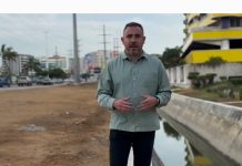 Luis Marcano entrega la primera etapa del embaulado del canal Rómulo Gallegos de Lechería, obras para y por el pueblo de Anzoátegui (+ Video)