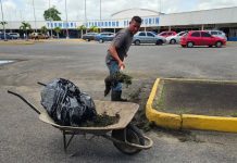 Maturín embellece los espacios y áreas verdes del Terminal Interurbano y Suburbano (+ Fotos)