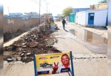 Demolición y remoción de escômbros contaminados en la calle Libertad a través Plan de Asfaltado Urbano del Gobierno de Falcón (+ Fotos)